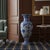 Turkish Handmade Ceramic Palace Vase (50cm) Classic Blue and White Rumi Pattern For Sale - Image 3 of 7