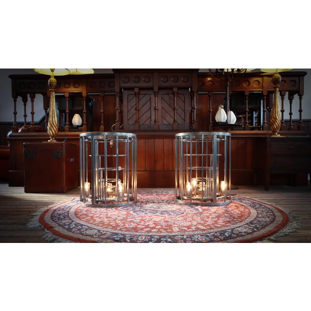 Gradient Rex Bedside Tables in Metal by Timothy Oulton, 2010s, Set of 2 For Sale - Image 11 of 13