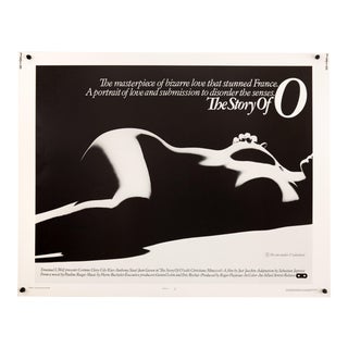 Vintage 1975 "The Story of O" Film Poster For Sale