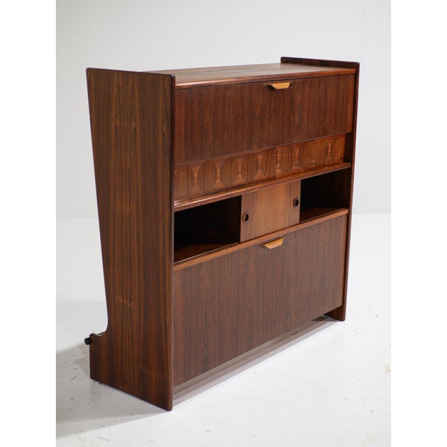 Dry Bar in Kingwood by Johannes Andersen for Skaaning & Søn, Denmark, 1950s For Sale - Image 6 of 18