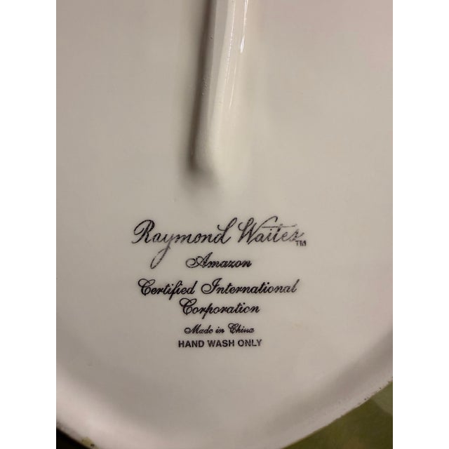 Vintage Banana Leaves Platters by Raymond Waites - Sets of 4 For Sale - Image 11 of 11