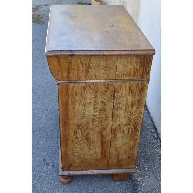 Oak Art Nouveau Chest of Four Drawers Chairish
