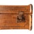 Antique Canvas Trunk with Wooden Bumpers, 1900s For Sale - Image 4 of 11