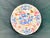 Ceramic Antique Hand Painted Floral Decorative Plate For Sale - Image 7 of 13