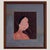 Dai Bih-In, Portrait Study, 1980s, Oil on Canvas, in Good conditions. Designed 1980 to 1989