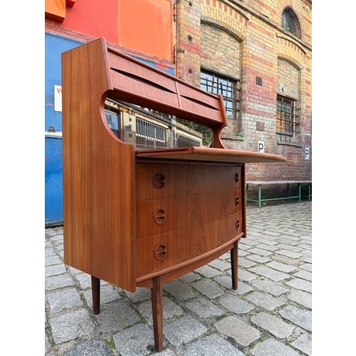 2000 - 2009 Secretary in Teak by Gunnar Falsig for Holstebro Møbelfabrik For Sale - Image 5 of 11