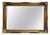 Vintage Gilt Wall Hanging Overmantel Mirror For Sale