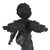 Pair of Cast Metal Garden Cherub Statues, Classical Outdoor Decor For Sale In Greensboro - Image 6 of 8