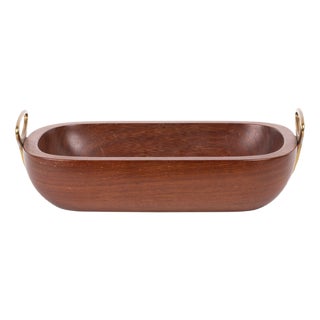 Wooden Bowl by Carl Auböck, Austria, 1960s For Sale