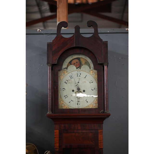 This listing is for an early American tall case clock dating to the late 18th century. This is a Southern piece from the...