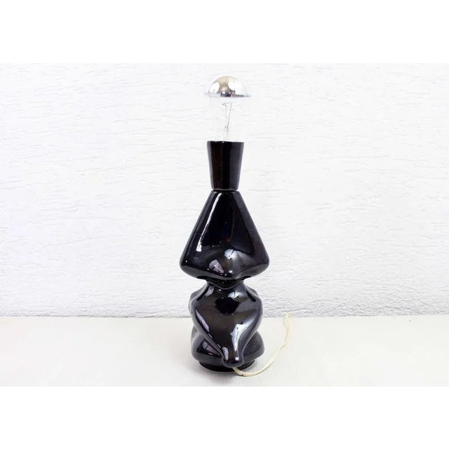 Modern Ceramic Table Lamp, 1970s For Sale - Image 9 of 13