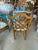 Wood Vintage Palm Beach Fretwork Chinese Chippendale Arm Chairs Dining Upholstered - a Pair For Sale - Image 7 of 12