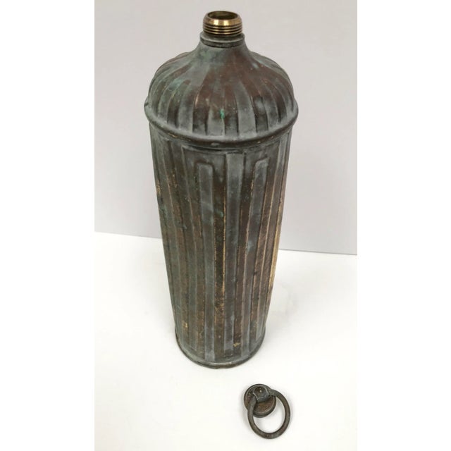 Late 1800s French Copper Bed Warmer/Ice Water Server For Sale - Image 4 of 11