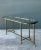 Vintage Brass Hoof Console Table For Sale - Image 11 of 12