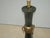 1960s Neoclassical Style Tole and Brass Table Lamp Asian Influence For Sale - Image 9 of 16