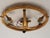 French Empire Bronze Cut Glass Ceiling Light For Sale - Image 9 of 11
