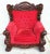 Large Asian Chinoiserie Carved Rosewood Armchair For Sale - Image 12 of 12