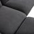 Textile Jalis Corner Sofa in Grey Fabric from COR For Sale - Image 7 of 14