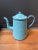 Vintage French Enamelware Coffee Pot For Sale - Image 4 of 6
