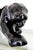 Vintage 1950s Black Panther Tv Lamp Base – Mid-Century Modern Glossy Black Ceramic Panther Sculpture – Made in Usa – Hollywood Regency Decor For Sale - Image 9 of 15