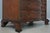 Brown Baker Georgian Mahogany Serpentine Front Distressed Finish Chest For Sale - Image 8 of 17