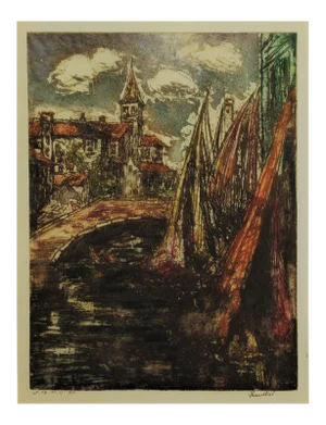David Rosenthal, Village in France, 1927