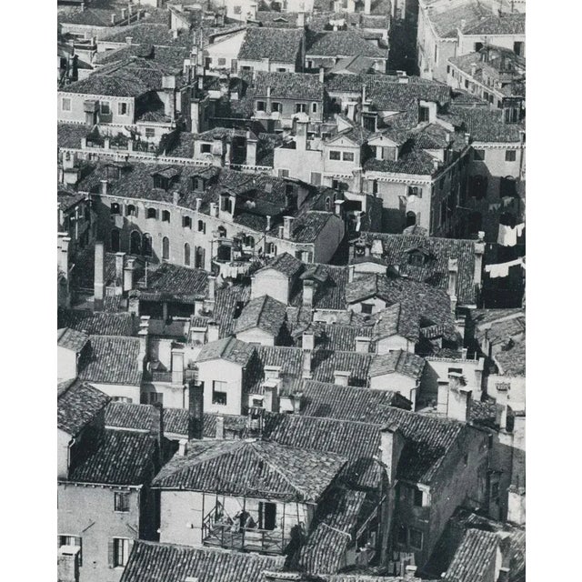 Houses From Above, Italy, 1950s, Black & White Photograph For Sale - Image 3 of 5