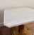 Pair of Vintage Hollywood Regency Gilt Pedestal Tables With Marble Tops For Sale - Image 4 of 9