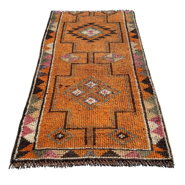 Vintage Kurdish Traditional Herki Rug, 1930s For Sale - Image 11 of 11