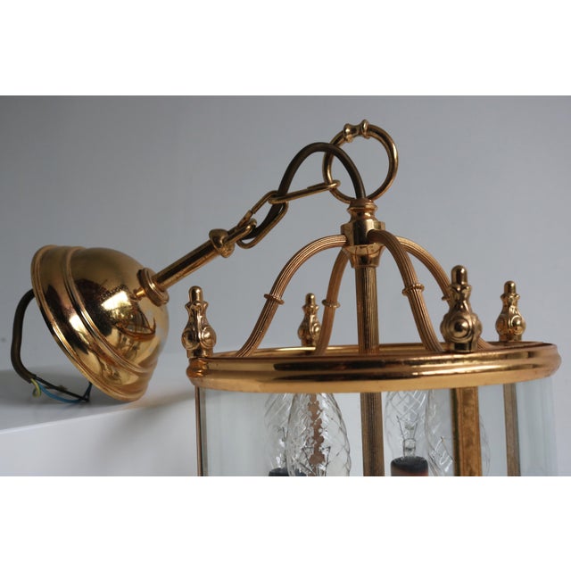 Italian Empire Hall Pendant Lamp by Gaetano Sciolari, 1960s For Sale - Image 11 of 16