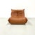 Mid-Century Modern Togo Lounge Chair in Dark Cognac Leather attributed to Michel Ducaroy for Ligne Roset For Sale - Image 3 of 13
