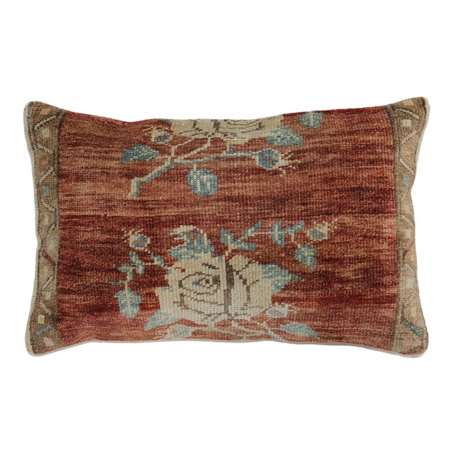 Large Floral Turkish Floor Size Pillow For Sale