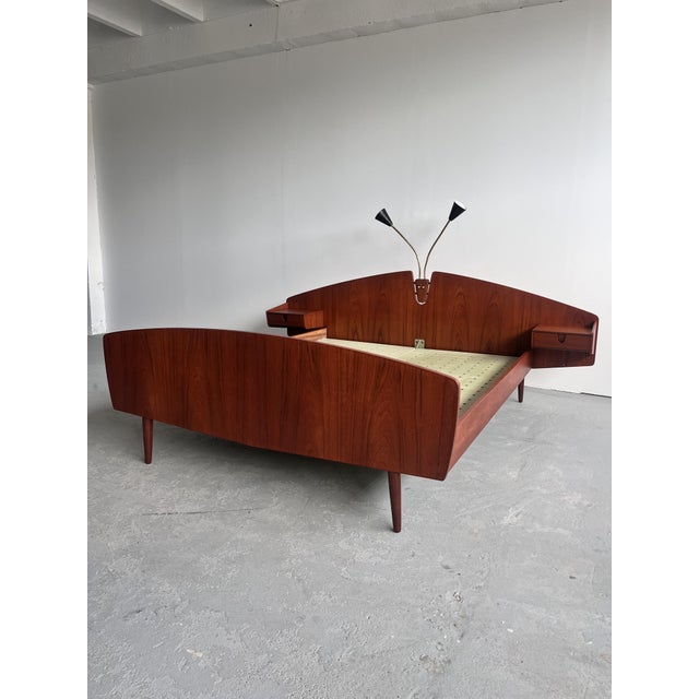 Mid-Century Bed Frame, Norway, 1950s For Sale - Image 4 of 13