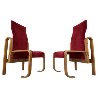 Set of Chairs attributed to Jan Bočan, Stockholm, 1972 For Sale