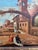 Blue Venetian School Artist, Landscape Composition, 18th Century, Oil Painting on Canvas, Framed For Sale - Image 8 of 17