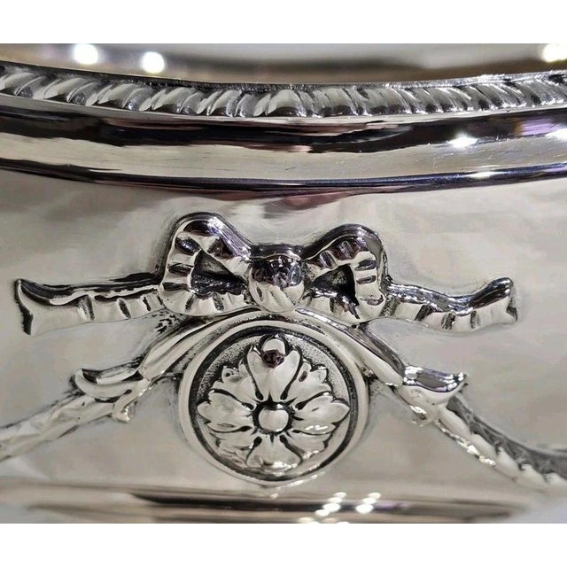 Metal Mid-Century Modern German .800 Silver Tazza from Gebrüder Friedländer, 1965 For Sale - Image 7 of 16