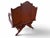 Traditional Vintage Thai Hand-Carved Teak Elephant Motif Settee / Currule Chair For Sale - Image 3 of 8