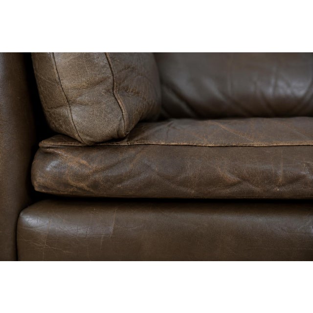 Mid-Century Modern Leather Cromwell Sofa by Arne Norell, 1960s For Sale - Image 6 of 18