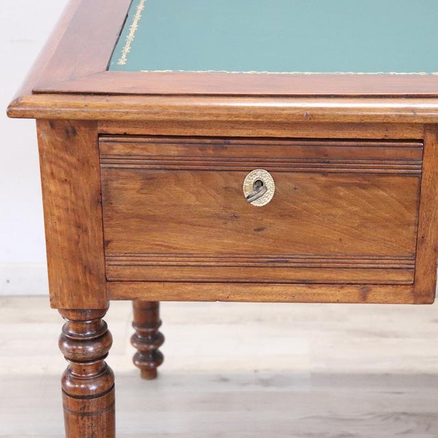 Antique Walnut Writing Desk, 1800s For Sale - Image 3 of 16