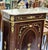 Louis XVI Style Marble Top Commode Cabinet With Gold Leaf Details For Sale - Image 4 of 4