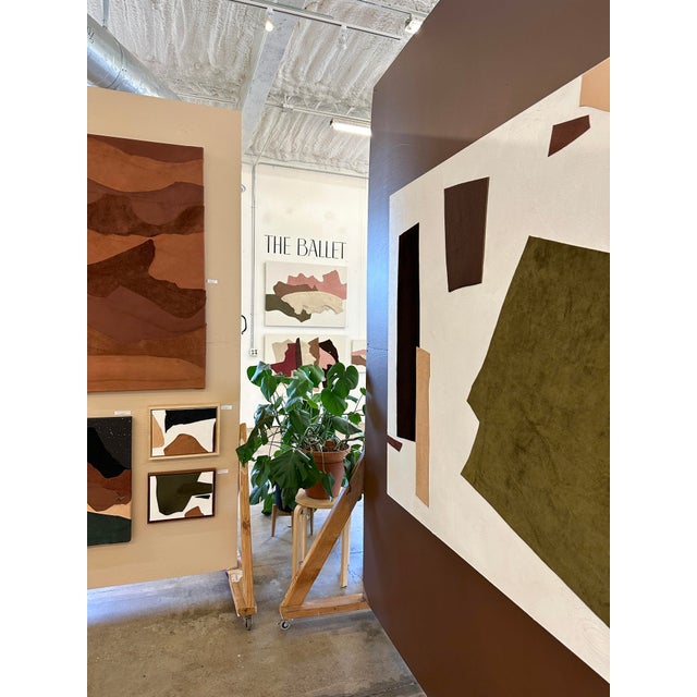 This minimal yet striking artwork is 12 x 9 inches. The frame is included and makes the piece 10.5 x 13.5 inches. Hanging...