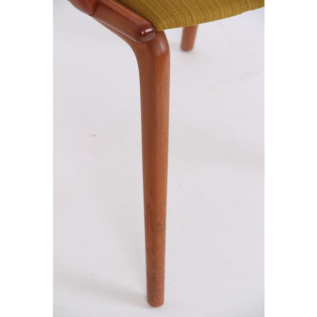 1960s Teak Boomerang Armchair by Alfred Christensen for Slagelse Møbelværk, 1950s For Sale - Image 5 of 12