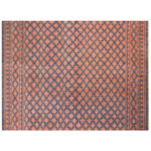 Persian Vintage Persian Cotton Kilim Rug For Sale - Image 3 of 11