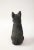 1970s Black Scottie Dog Garden Ornament Reconstituted Stone, English Mid 20th C. For Sale - Image 5 of 11