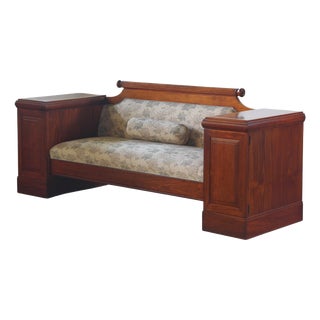 Empire Danish Oak Sofa, 1800s For Sale