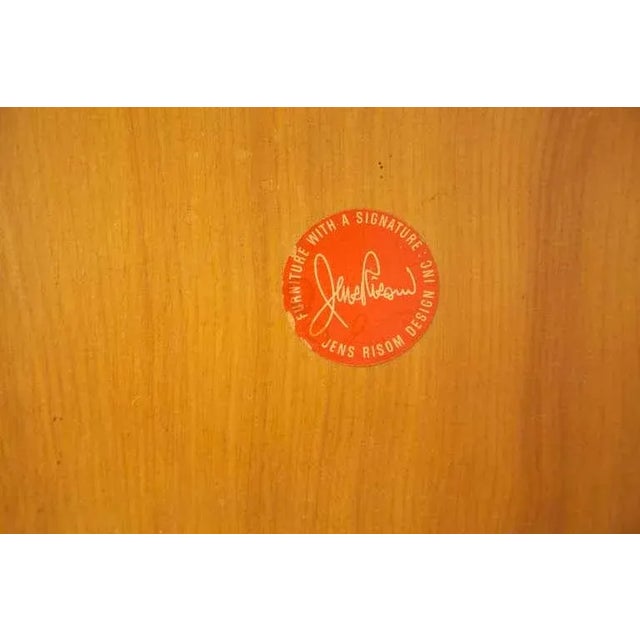 Tan 1950s Mid-Century Modern Jens Risom Coffee Table For Sale - Image 8 of 8