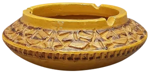 Ceramic Ashtray by Caruso, Italy, 1950