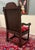 Antique Pair of English Carved Oak Wainscot Highbacked Armchairs C. 1900-1920 For Sale - Image 16 of 18