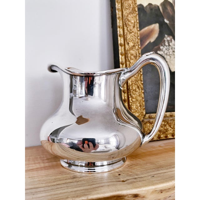 A wonderful and rarely seen antique circa 1890s silver plated creamer or milk pitcher from The Florida East Coast Hotel...