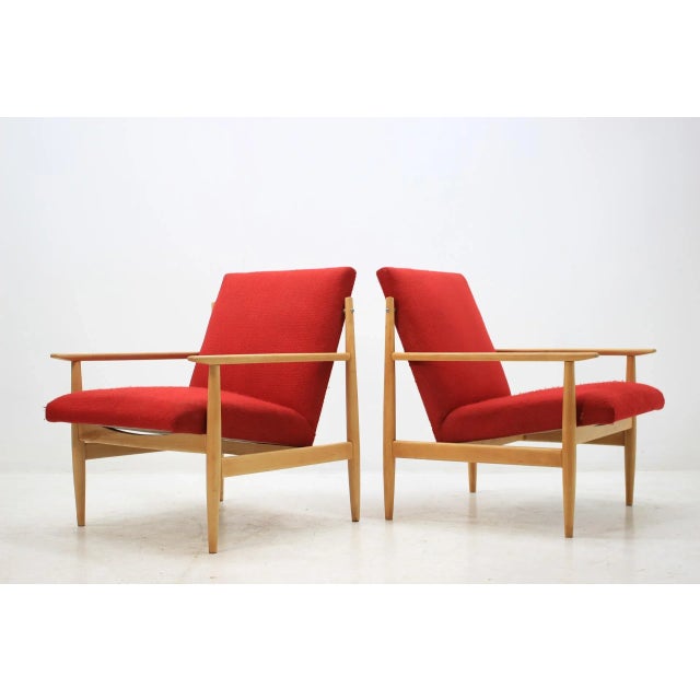 Set of Vintage Armchairs, 1960s For Sale - Image 9 of 9